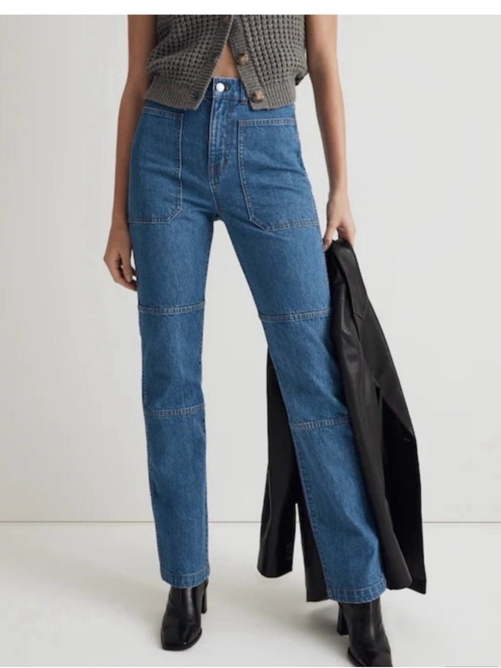 Madewell 90s Straight Utility Jean